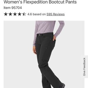 Duluth Trading Black Pants flexpedition 8x33
